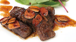 ガーリックサイコロステーキ