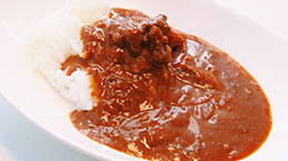 ビーフとオニオンの欧風カレー