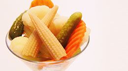 ピクルスの盛り合わせ